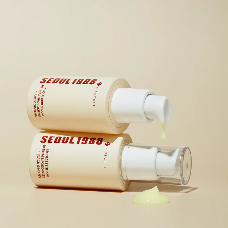 K-SECRET SEOUL 1988 Serum: Retinal Liposome 2% + Black Ginseng