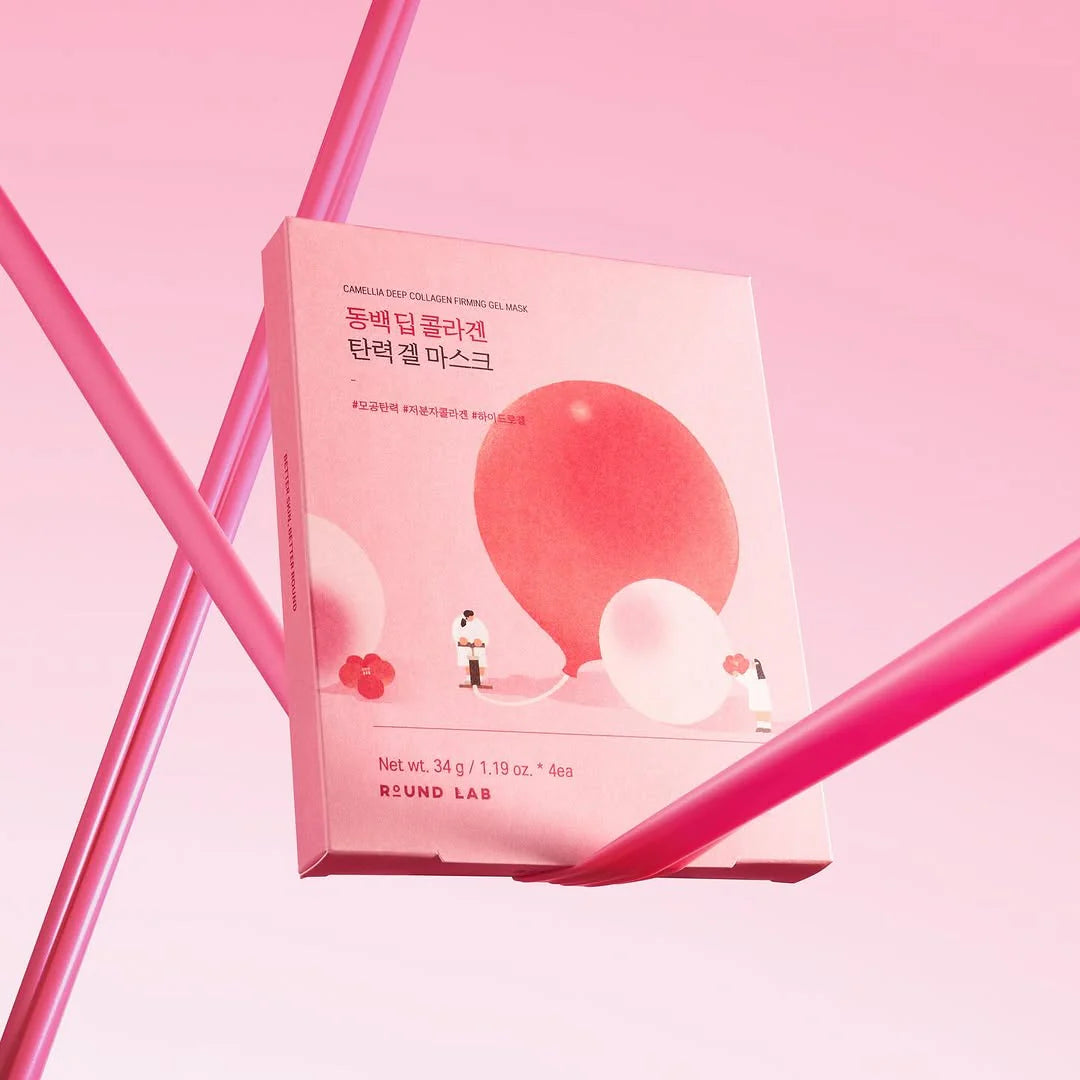 ROUND LAB Camellia Deep Collagen Firming Gel Mask
