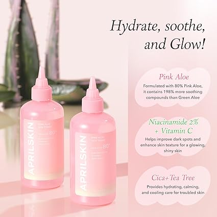 APRIL SKIN Pink Aloe Vita Toner