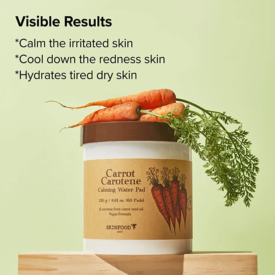 SKINFOOD Carrot Carotene Calming Water Pad