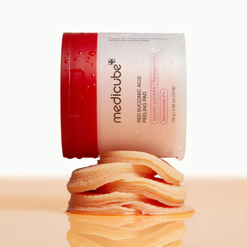 MEDICUBE Red Succinic Acid Peeling Pad