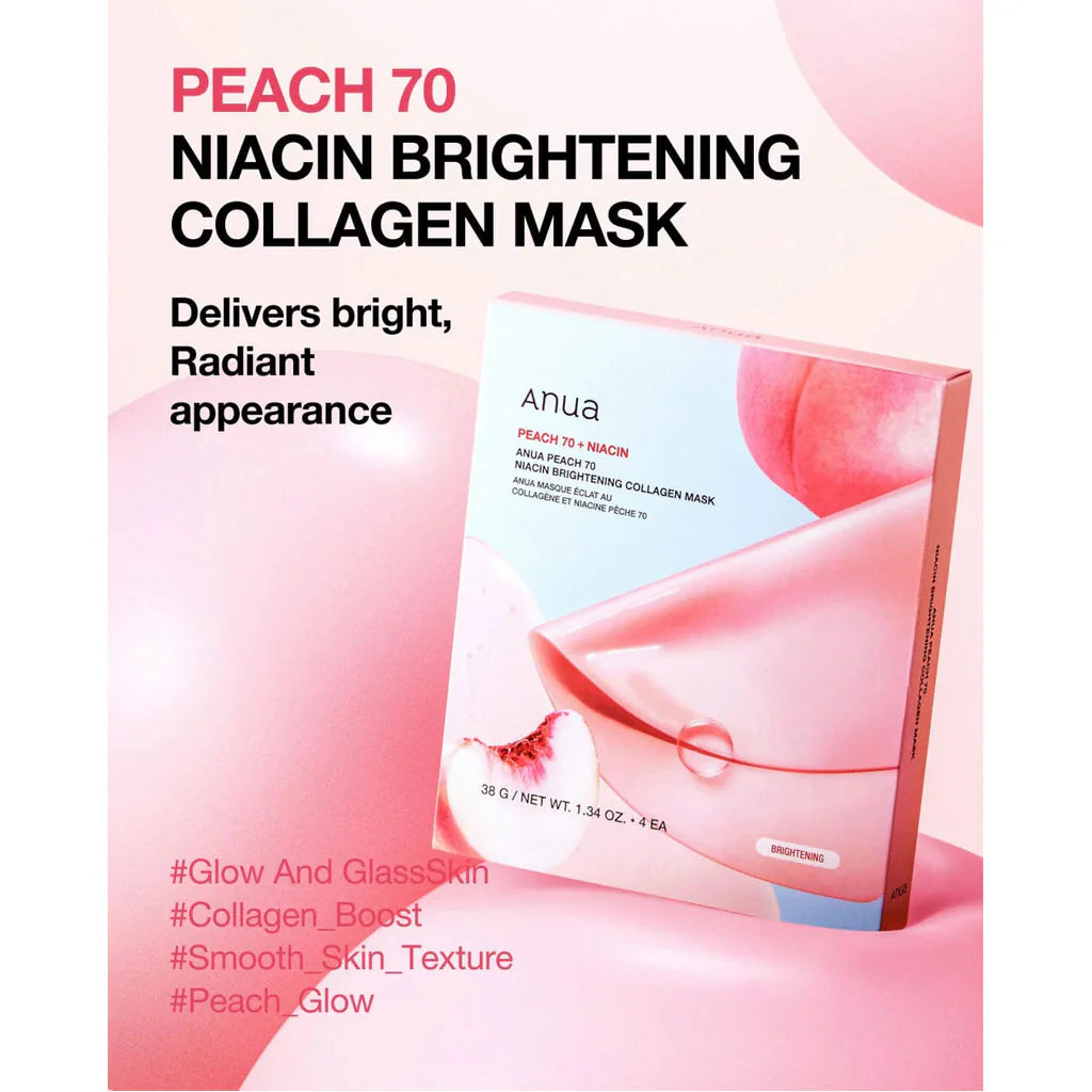 ANUA Peach 70 Niacin Brightening Collagen Mask