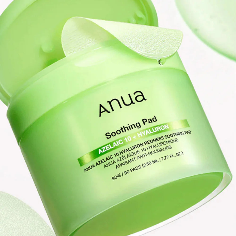 ANUA Azelaic 10 Hyaluron Redness Soothing Pad