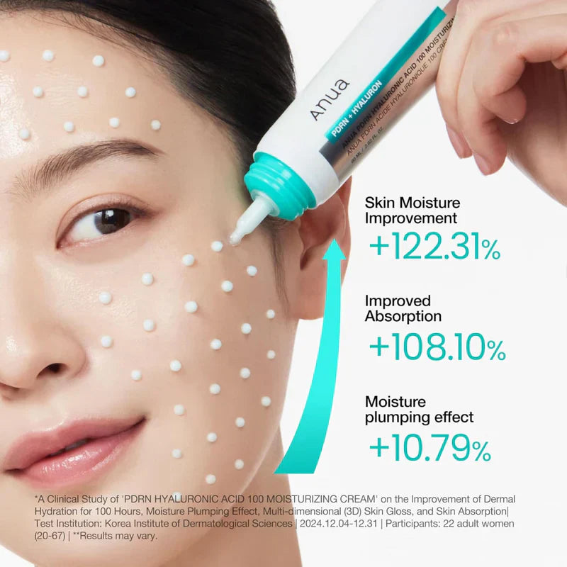ANUA PDRN Hyaluronic Acid 100 Moisture Cream