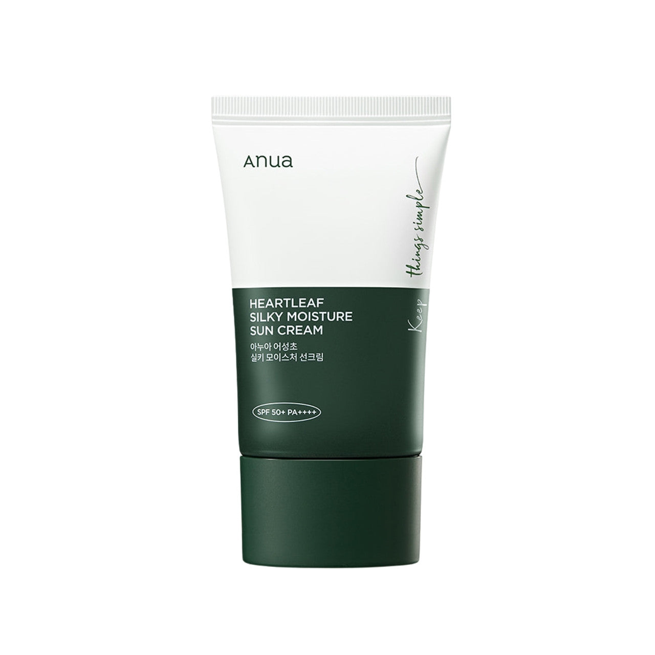 ANUA Heartleaf Silky Moisture Sun Cream