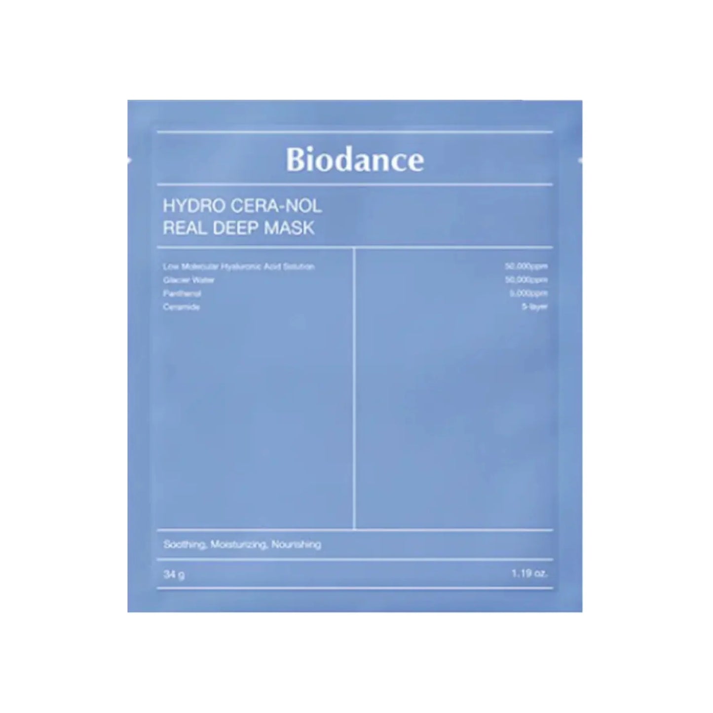BIODANCE Hydro Cera-nol Real Deep Mask