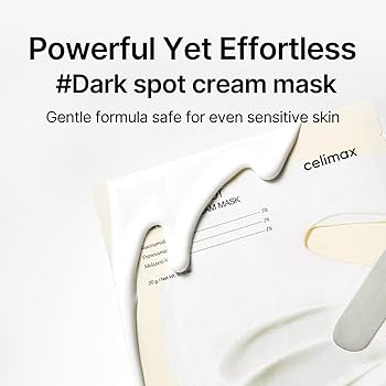 CELIMAX Pore + Dark Spot Brightening Cream Mask