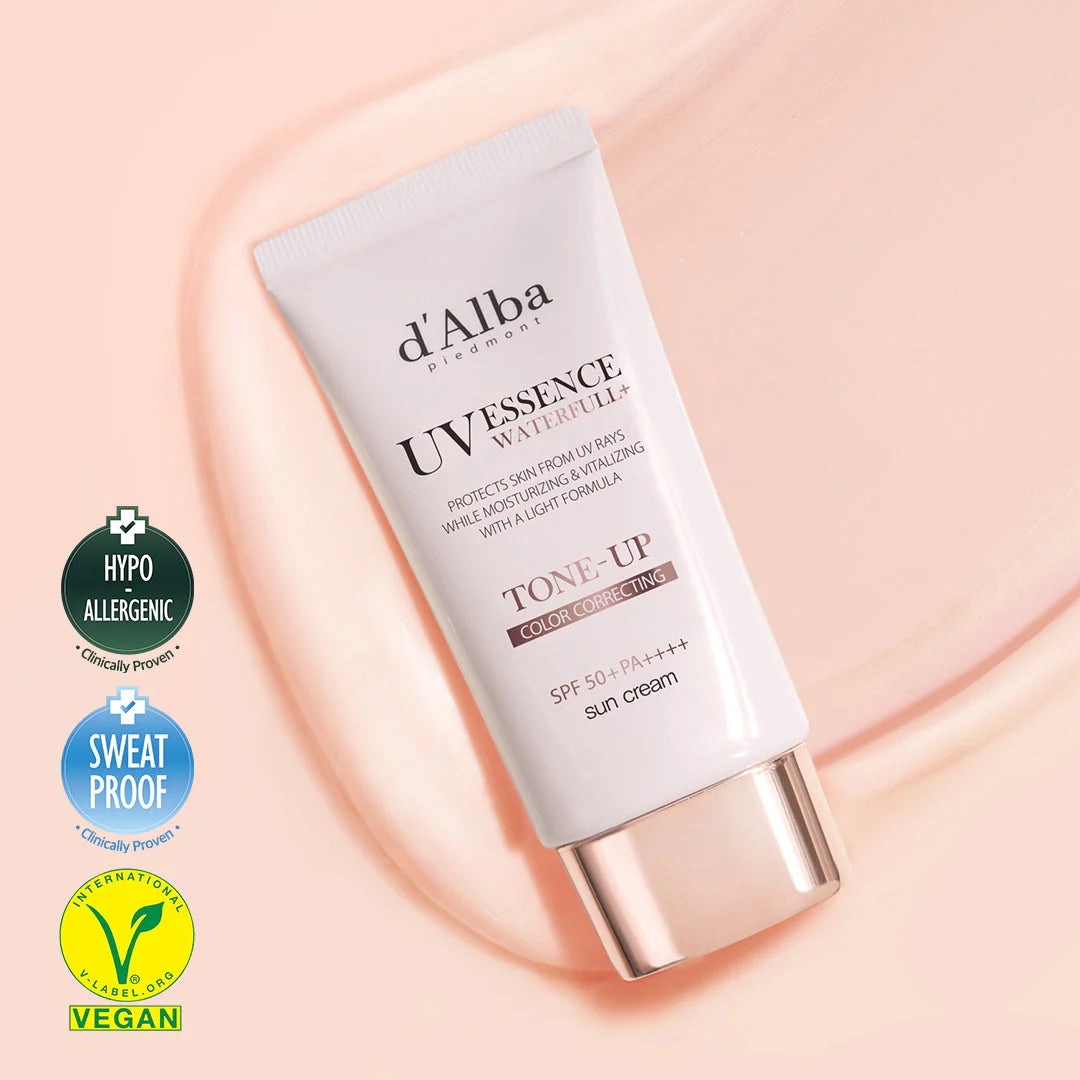 D'ALBA Waterfull Tone-Up Sun Cream