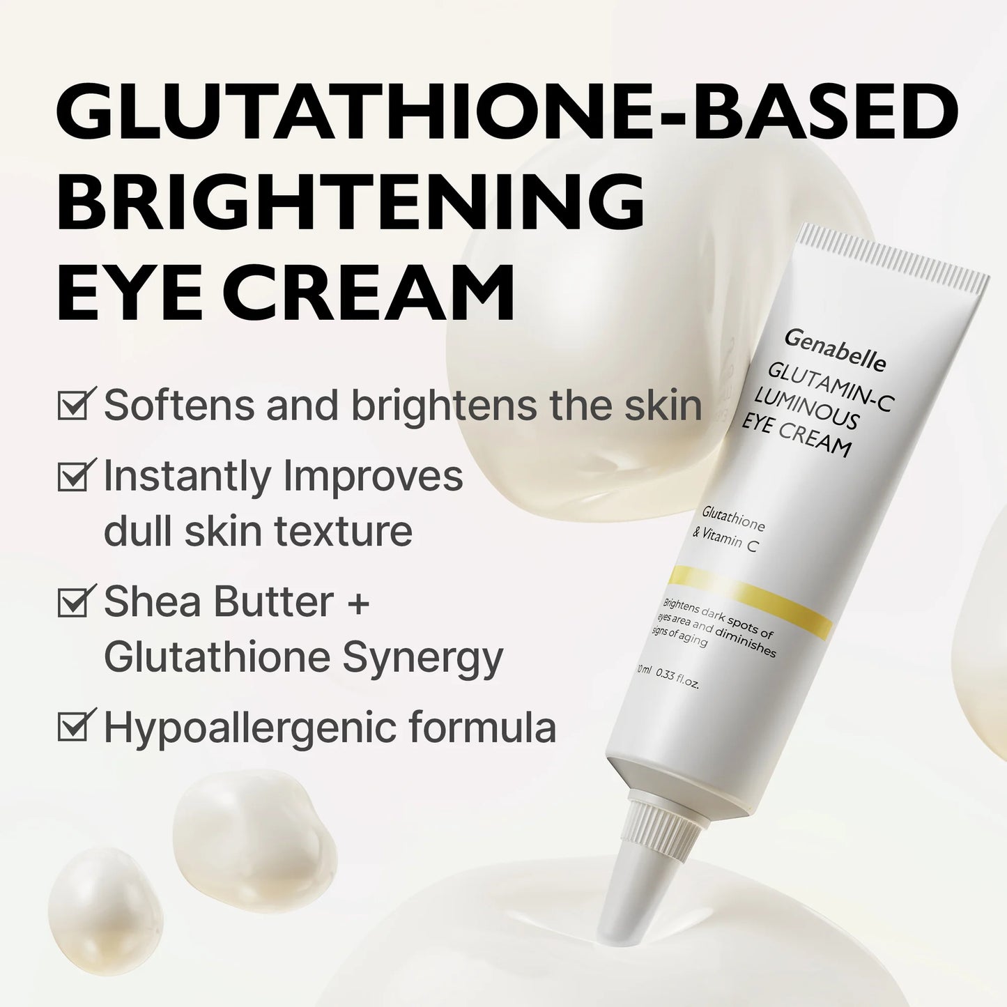 GENABELLE Glutamin-C Luminous Eye Cream
