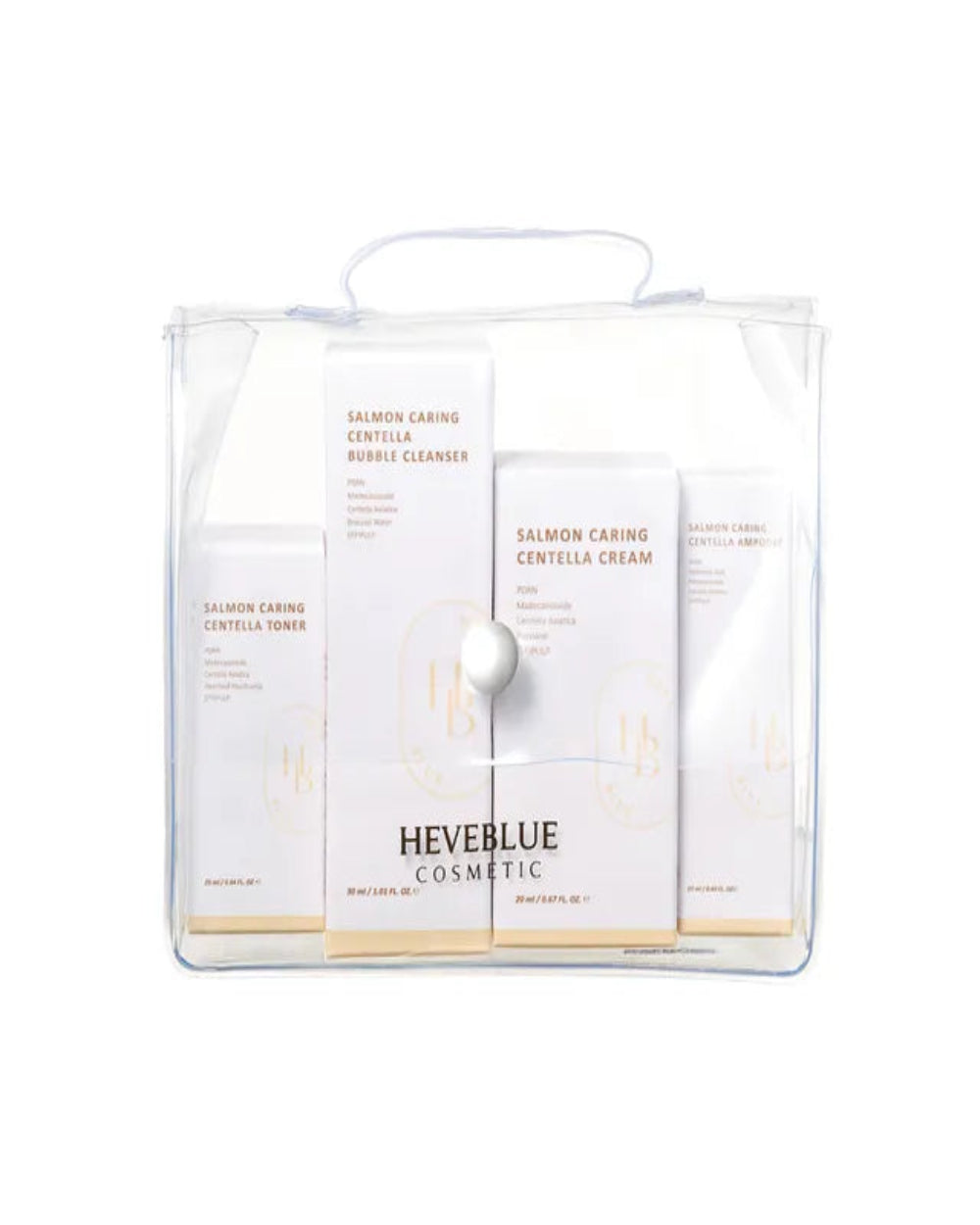 HEVE BLUE Salmon Calming Centella Special Travel Kit Bag
