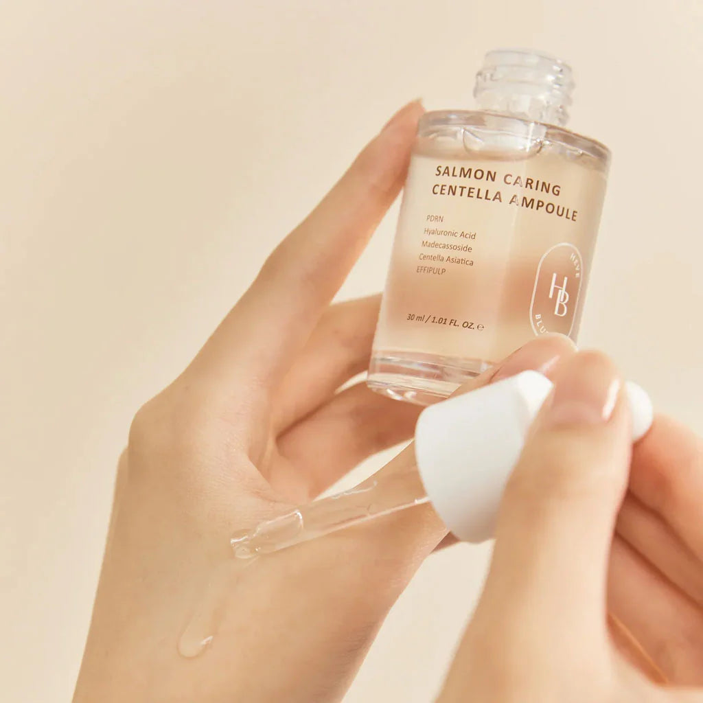 HEVE BLUE Salmon Caring Centella Ampoule