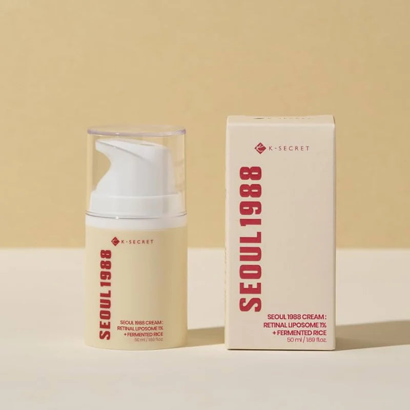 K-SECRET Cream: Retinal Liposome 1% + Fermented Rice