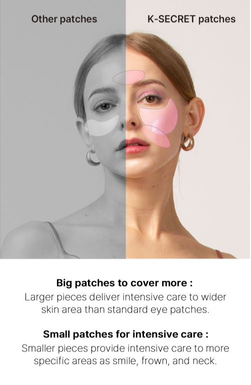 K-SECRET Instant Relief Eye Gel Patches (Caffeine)