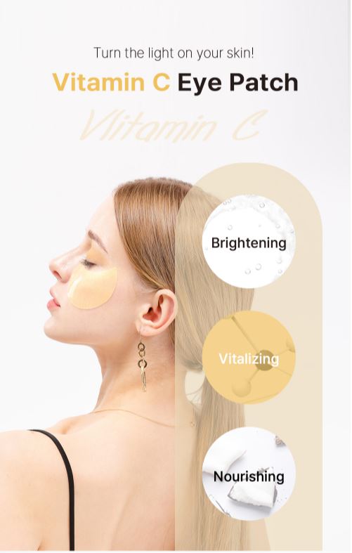K-SECRET Extra Illuminating Eye Gel Patches (Vitamin C)