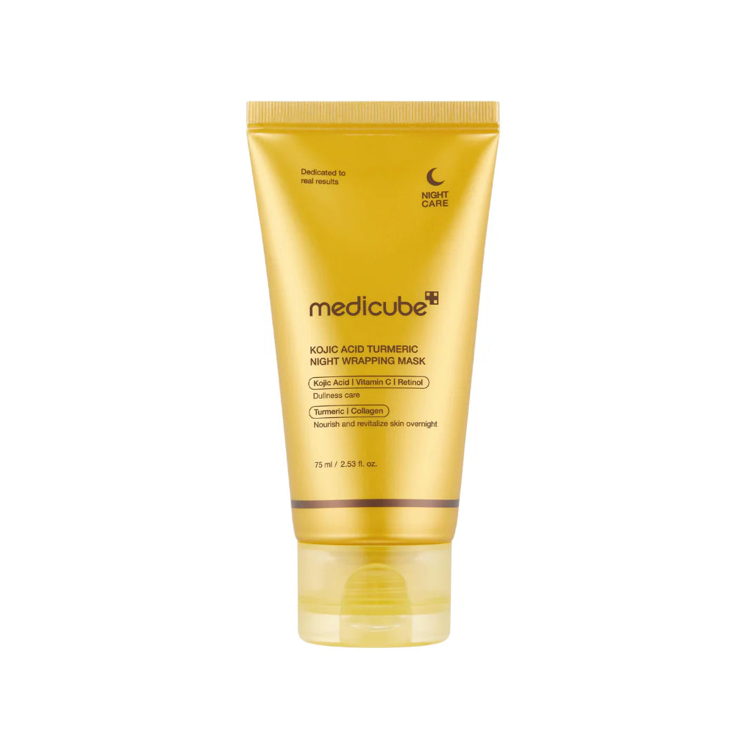 MEDICUBE Kojic Acid Turmeric Night Wrapping Mask