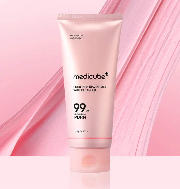 MEDICUBE PDRN Pink Niacinamide Whip Cleanser