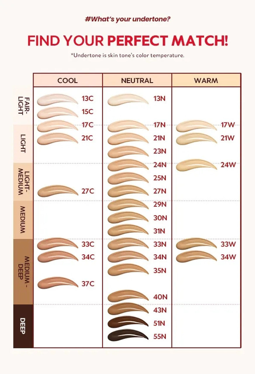 TIRTIR Mask Fit Red Cushion 6 Shade Trial Kit (5 options)
