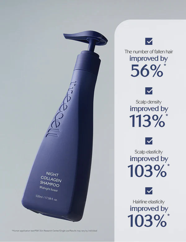 TREECELL Night Collagen Shampoo Midnight Forest