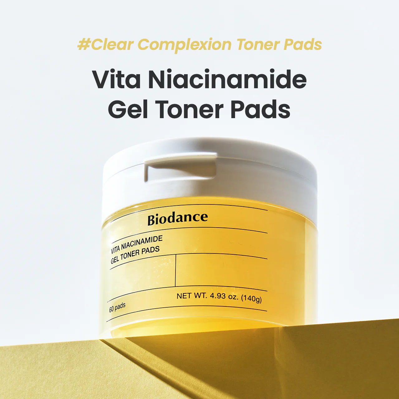 BIODANCE Vita Niacinamide Gel Toner Pads