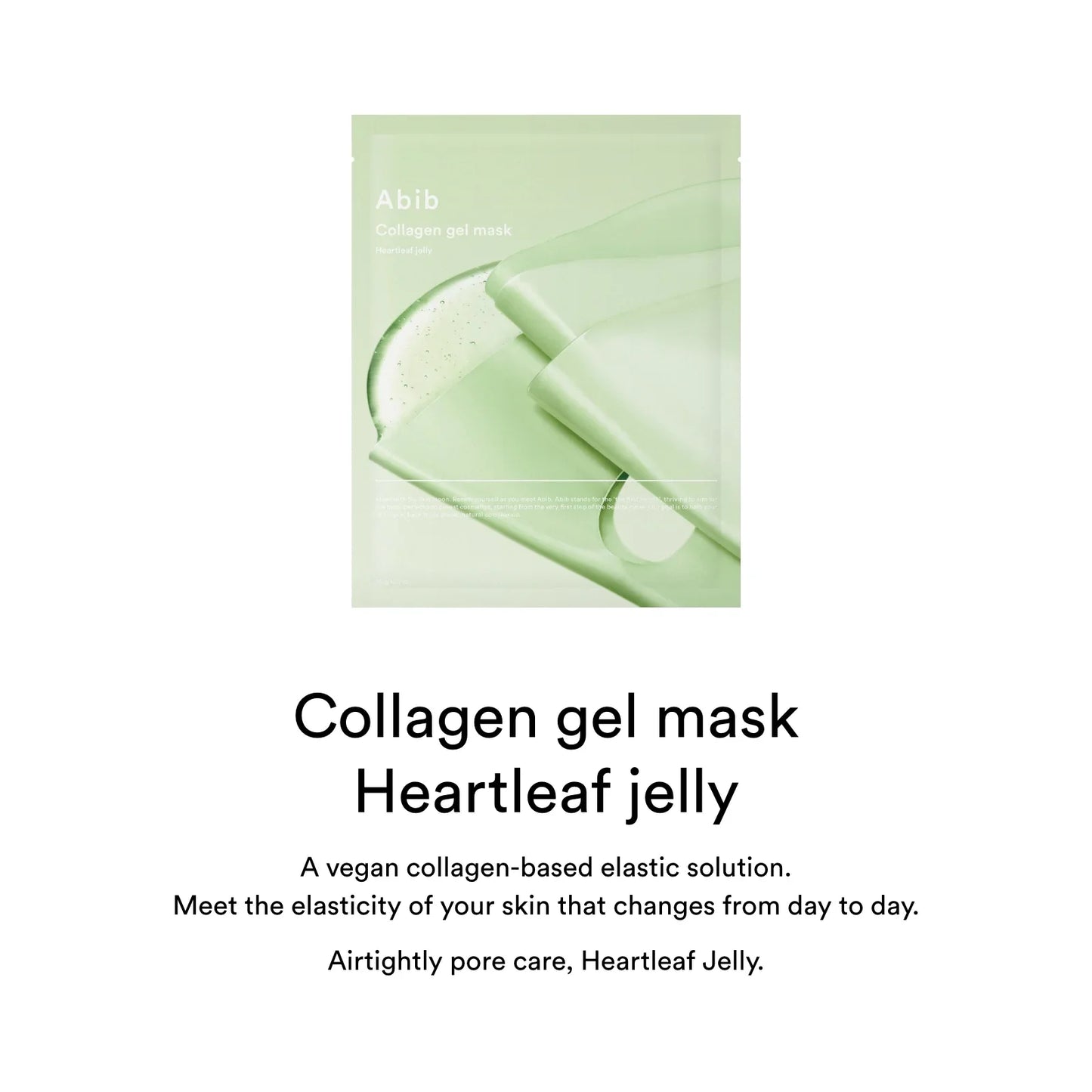 ABIB Collagen Gel Mask Sheet Heartleaf Jelly