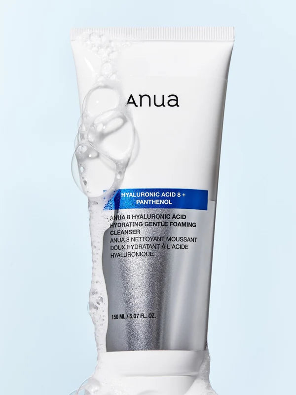 ANUA 8 Hyaluronic Acid Hydrating Gentle Foaming Cleanser