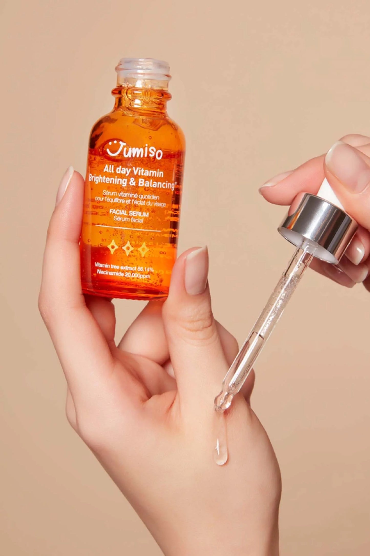 JUMISO All day Vitamin Brightening & Balancing Facial Serum