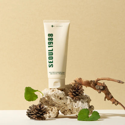 K-SECRET SEOUL 1988 Cleansing Foam : Pine Cica 1% + Probiotics