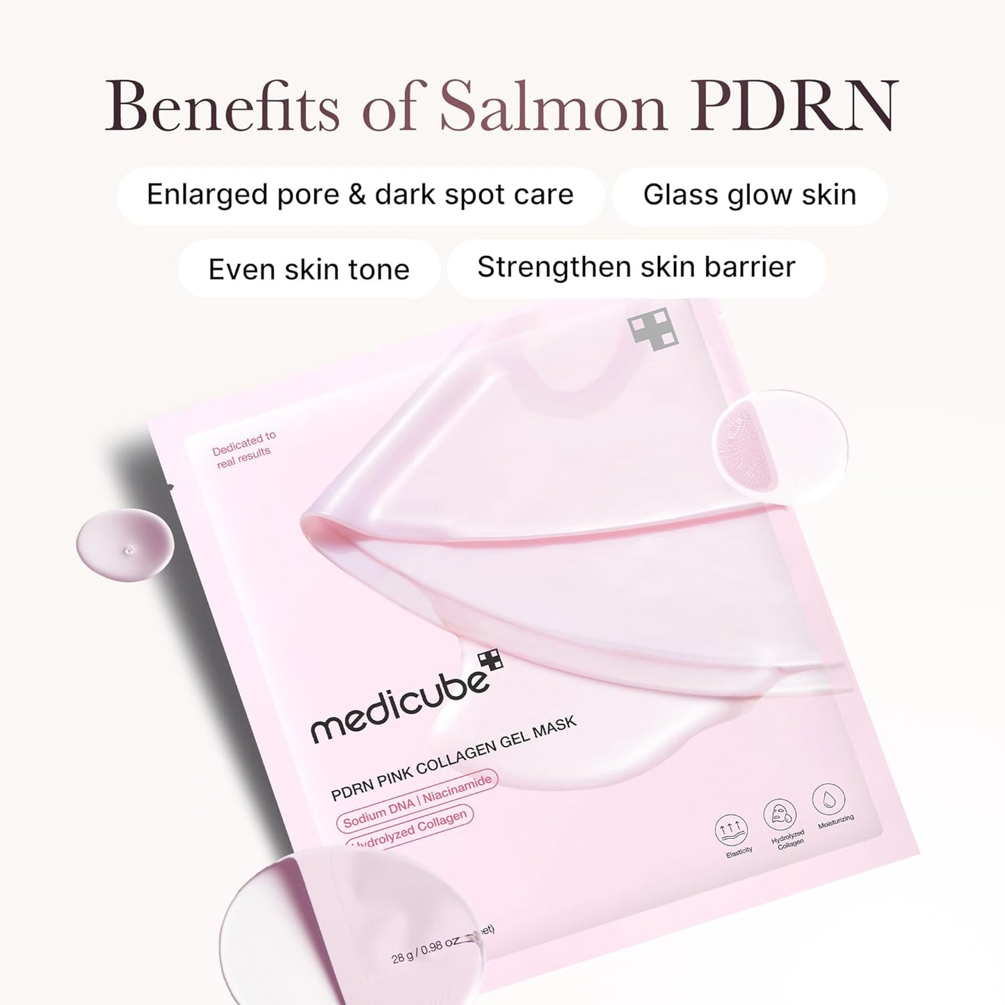 MEDICUBE PDRN Pink Collagen Jelly Gel Mask