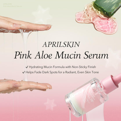 APRIL SKIN Pink Aloe Mucin Serum