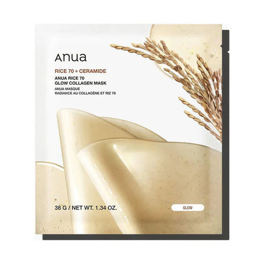 ANUA Rice 70 Glow Collagen Mask