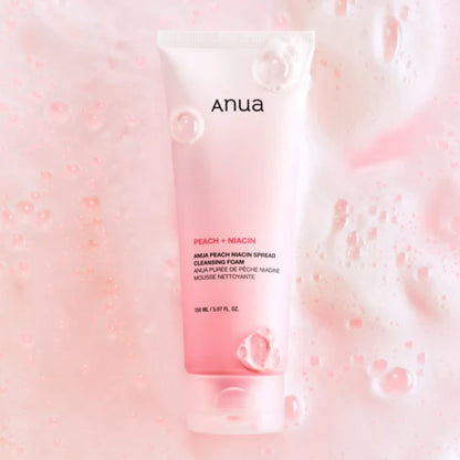 ANUA Peach Niacin Spread Cleansing Foam