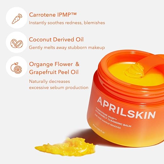 APRIL SKIN Carrotene IPMP™ Hydromelt Cleansing Balm