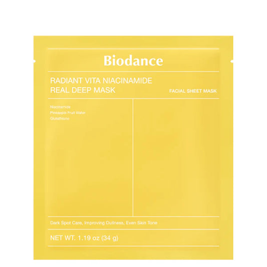 BIODANCE Radiant Vita Niacinamide Real Deep Mask