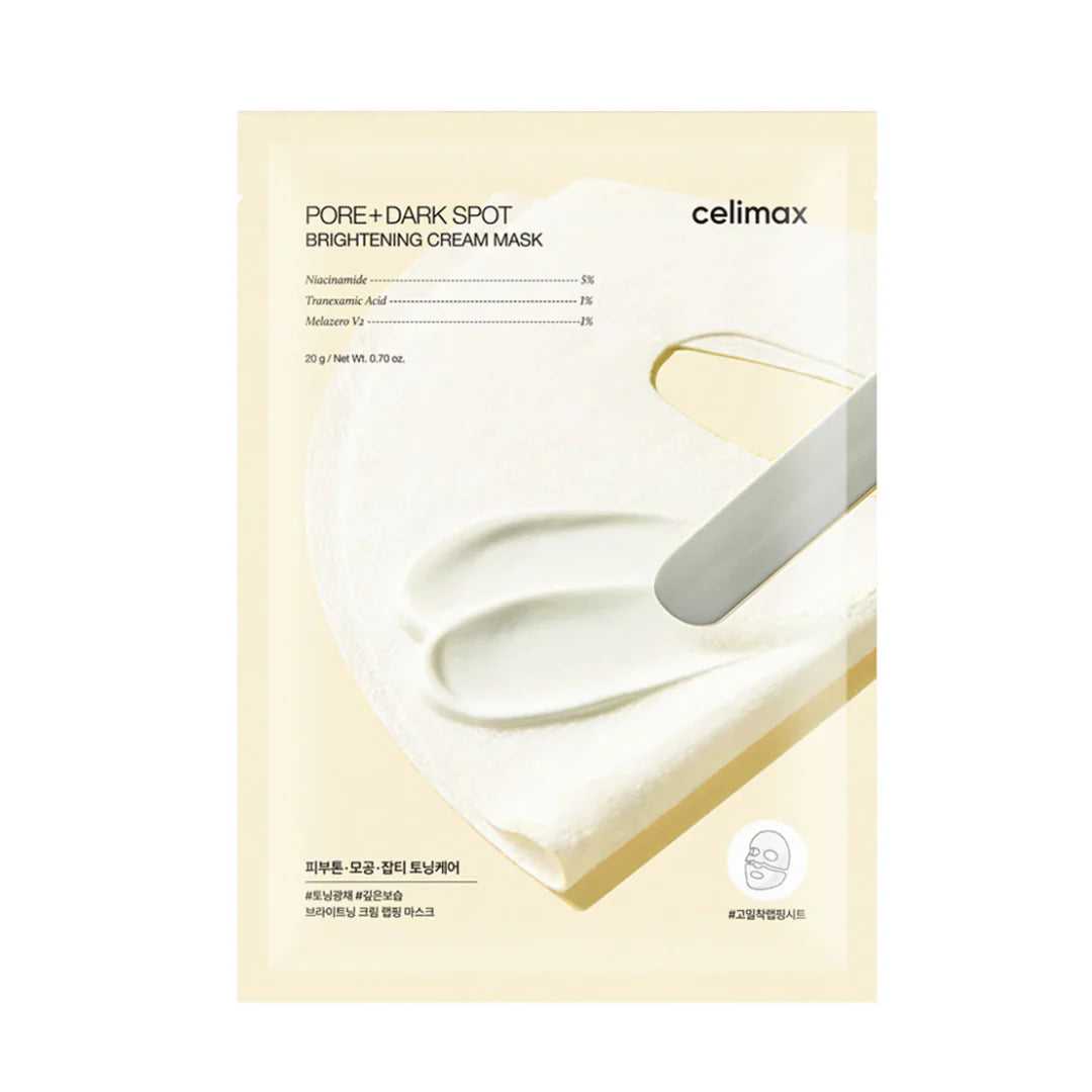 CELIMAX Pore + Dark Spot Brightening Cream Mask