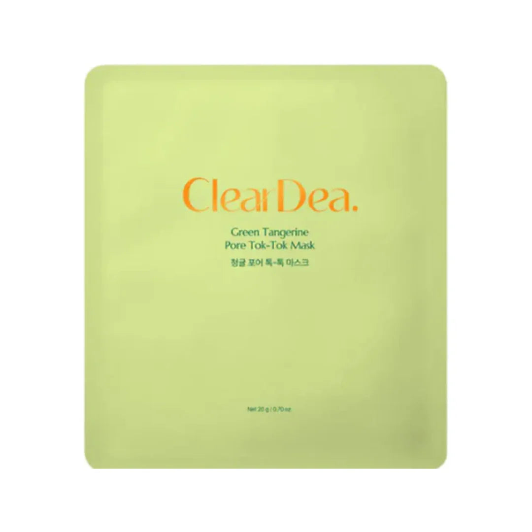 CLEARDEA Green Tangerine Pore Tok-Tok Mask