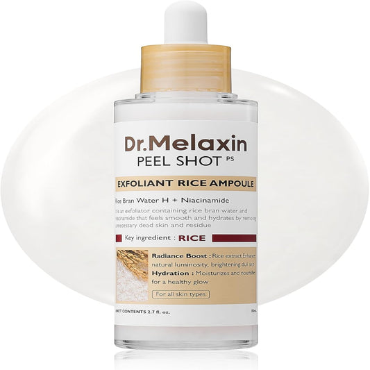 DR MELAXIN Peel Shot Exfoliant White Rice Ampoule