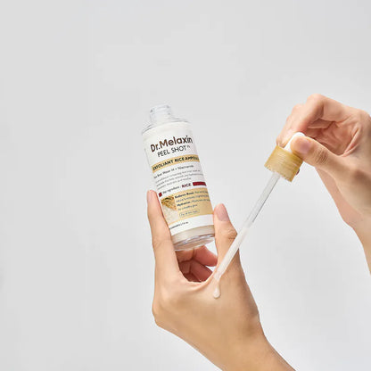 DR MELAXIN Peel Shot Exfoliant White Rice Ampoule