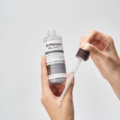 DR MELAXIN Peel Shot Exfoliating Black Rice Ampoule