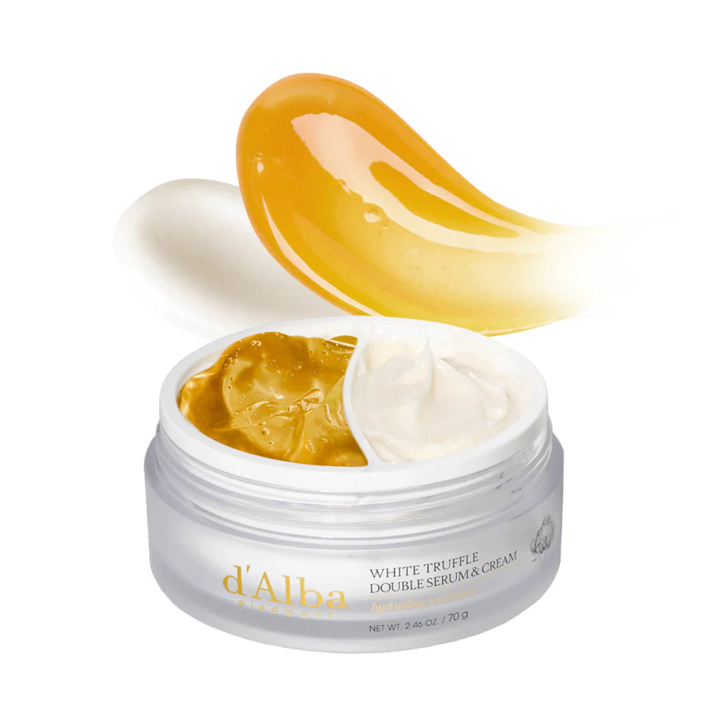 D'ALBA White Truffle Double Serum and Cream