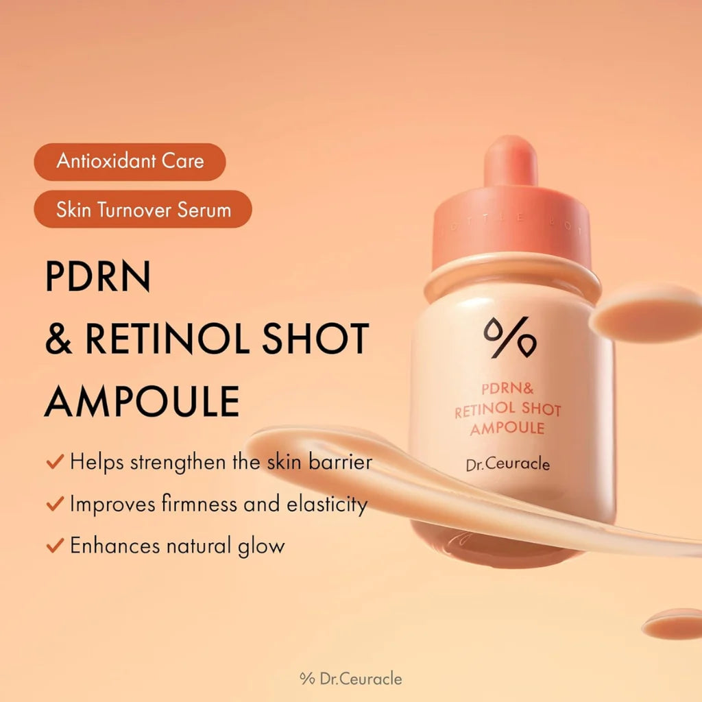 DR CEURACLE PDRN & Retinol Shot Ampoule