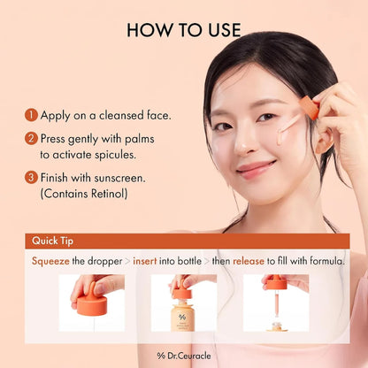 DR CEURACLE PDRN & Retinol Shot Ampoule