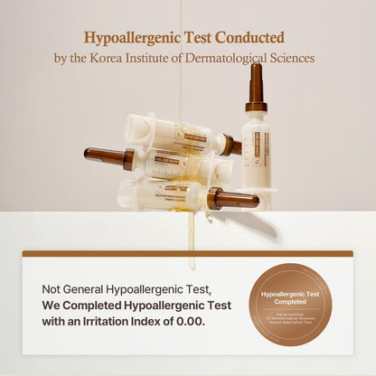 HEVEBLUE Salmon Caring Centella New Pair PDRN Booster 100,000 Shot Essence