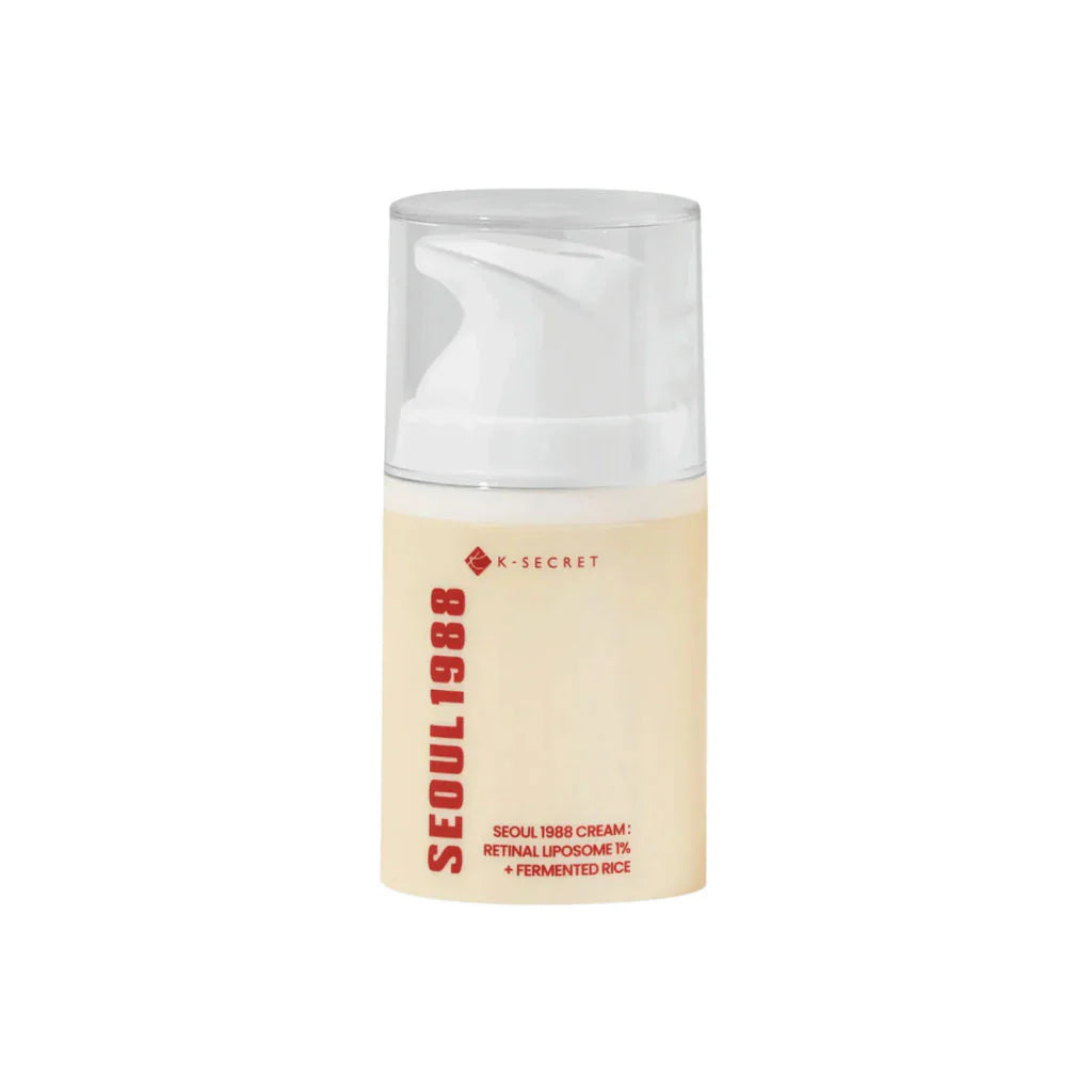 K-SECRET Cream: Retinal Liposome 1% + Fermented Rice