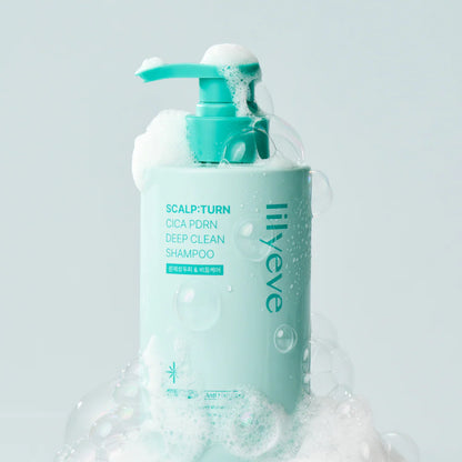 LILYEVE Scalp: Turn Cica PDRN Deep Clean Shampoo
