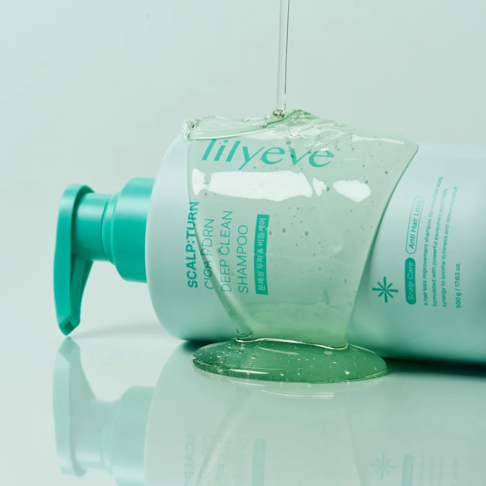 LILYEVE Scalp: Turn Cica PDRN Deep Clean Shampoo