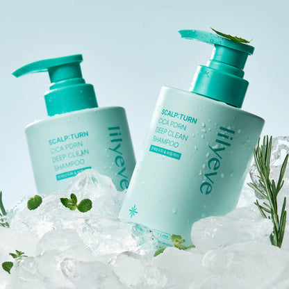 LILYEVE Scalp: Turn Cica PDRN Deep Clean Shampoo