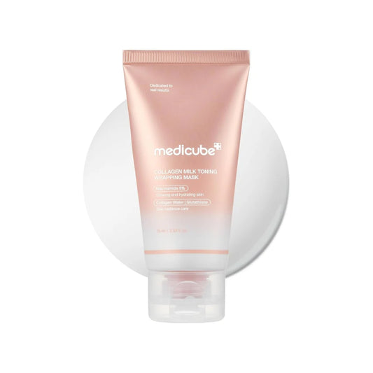 MEDICUBE Collagen Milk Toning Wrapping Mask