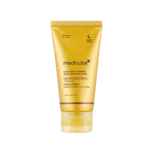 MEDICUBE Kojic Acid Turmeric Night Wrapping Mask