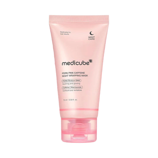MEDICUBE PDRN Pink Caffeine Night Wrapping Mask