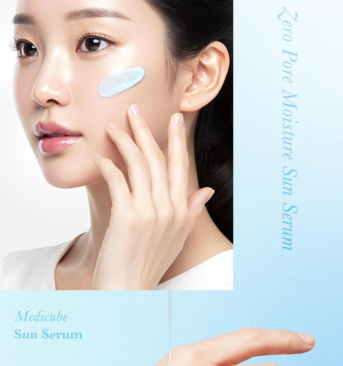 MEDICUBE Zero Pore Moisture Sun Serum